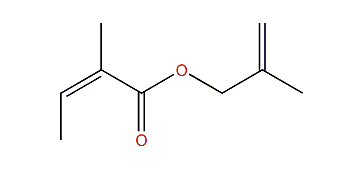 2-Methylallyl (Z)-2-methyl-2-butenoate